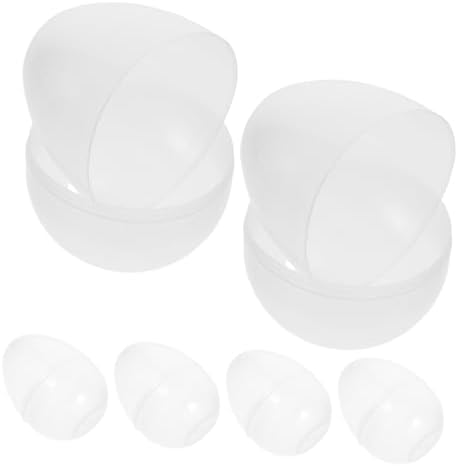 Cabilock 6pcs Jumbo Fillable Easter Eggs