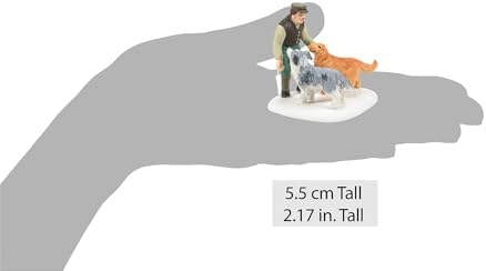 Department 56 Porcelain Figurine Mans Best Friends