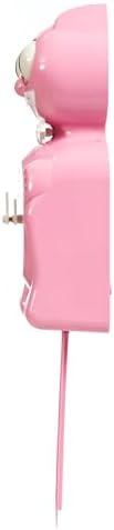 Pink Satin Kitty-Cat Klock for Kids Room