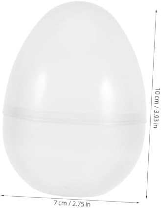 Cabilock 6pcs Jumbo Fillable Easter Eggs