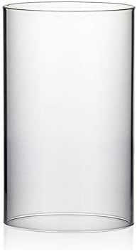 WGVI Hurricane Candle Holder Sleeve Clear Glass