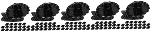 Cabilock 5 Sets Metal Christmas Tree Candle Holder Clip