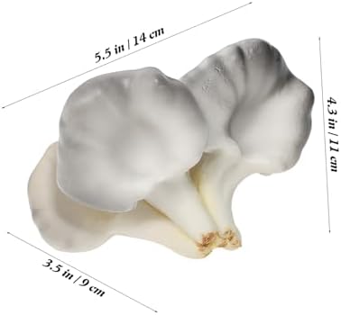 Ciieeo Realistic Faux Straw Mushroom Decor Prop