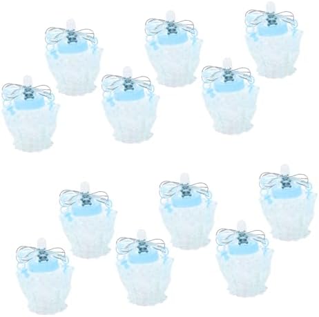 12pcs Bottle Shaped Candy Boxes for Shower Favors and Party Treats