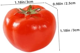 PRETYZOOM 6pcs Realistic Artificial Tomato Props