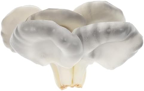 Ciieeo Realistic Faux Straw Mushroom Decor Prop