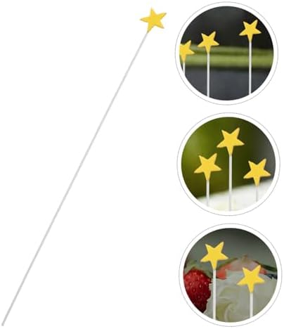 100pcs Star Cupcake Toppers for Birthday and Shower Celebrations