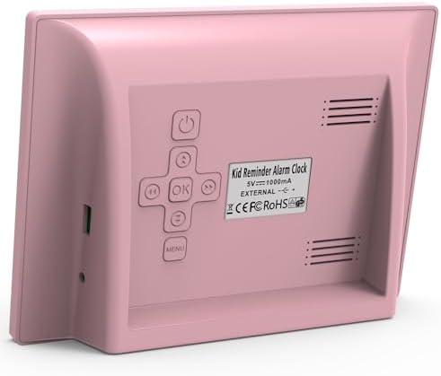 Ykall Kids Digital Alarm Clock with 7 Display and 17 Alarm Settings