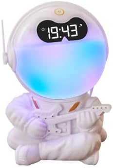 Astronaut Kids Sunrise Alarm Clock with Bluetooth Speaker