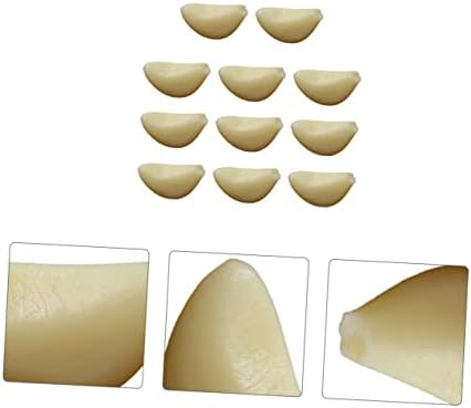 10pcs Lifelike Garlic Cloves Artificial Photo Props