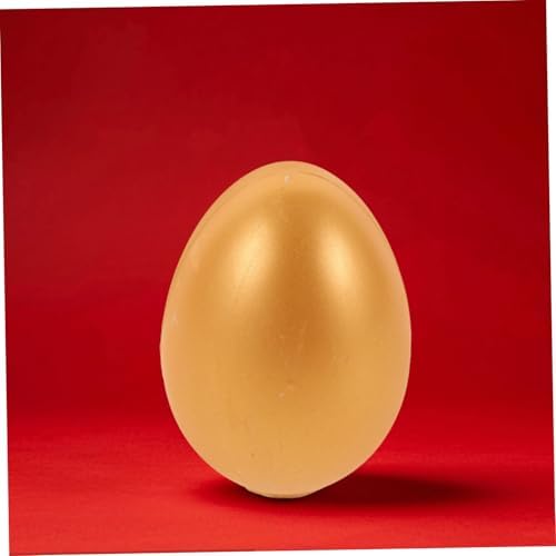 6pcs Golden Empty Eggs for Easter and Parties
