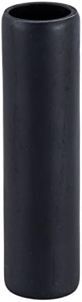 BP Lamp 4 Inch Flat Black Polyresin Candle Cover - Candelabra Style