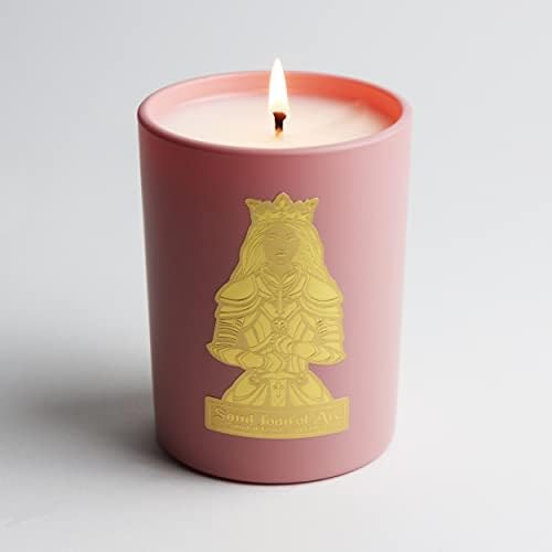 SAINT Joan of Arc Scented Candle with Prayer Coin