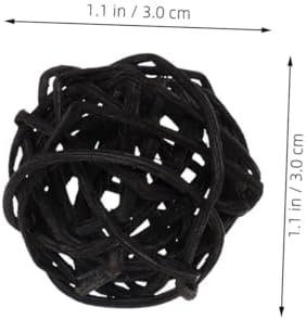 Cabilock 40pcs Wicker Rattan Balls Decorative Orbs