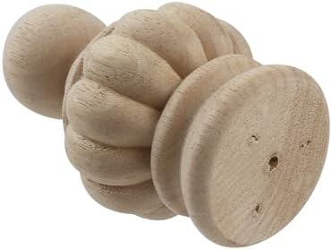 Chinflly Decorative Wood Finials Pack of 1