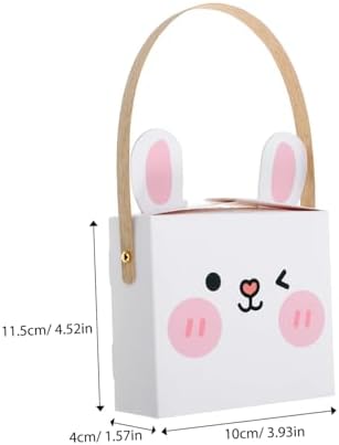 Cute Easter Party Favors Bunny Boxes with Treats for Kids