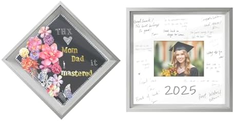 Elegant 12x12 Shadow Box Frame for Graduation and Family Memories