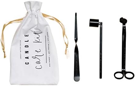 Sweet Water Decor Candle Care Kit Matte Black