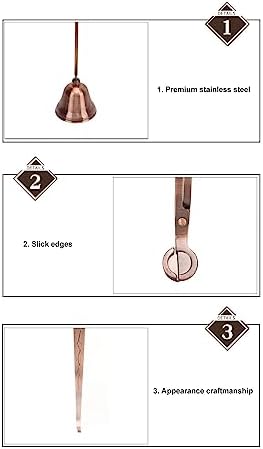3 in 1 Candle Care Kit with Trimmer Snuffer Dipper