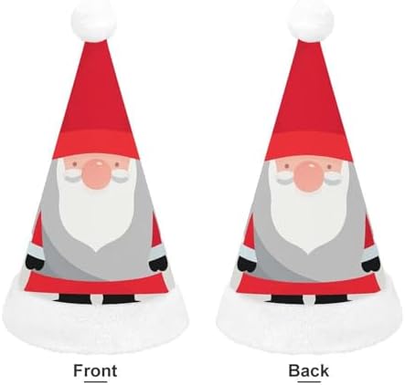Santa Hat Gnome Christmas Headwear for Adults