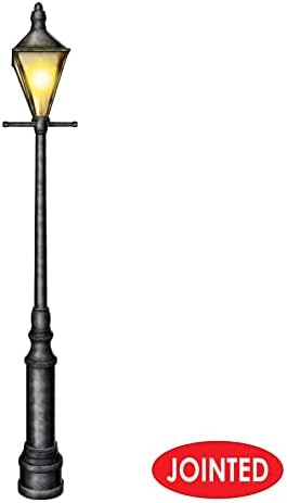 Beistle Lamppost Photo Props Set of 2 Mardi Gras Decor