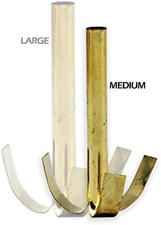 Ner Mitzvah Wonder Wick Holder Set - 9 Holders and 50 Red Cotton Wicks