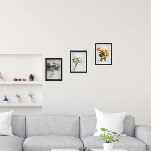 4 Pack 6x8 Inch Shadow Box Frame Display Case