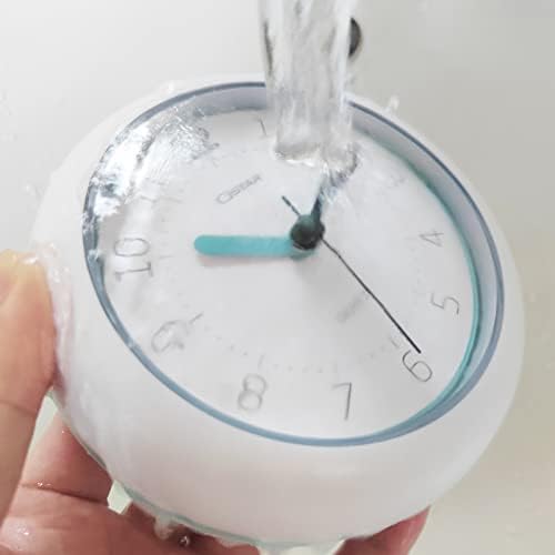 OSTAR Telling Time Teaching Wall Clock Waterproof Bathroom Shower Clock 1