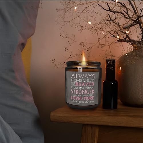 Always Remember You are Braver Than You Think Soy Candle