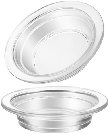 Homoyoyo 2PCS Wax Warmer Replacement Dish Glass
