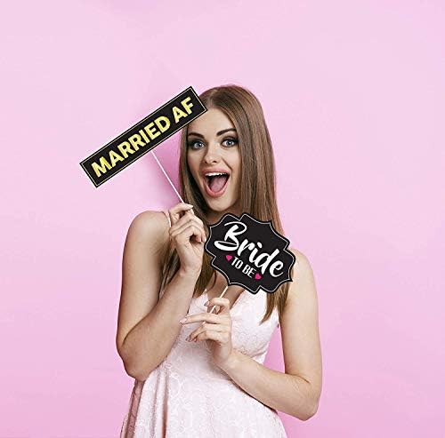 Bachelorette Party Photo Booth Props 36 Piece Set