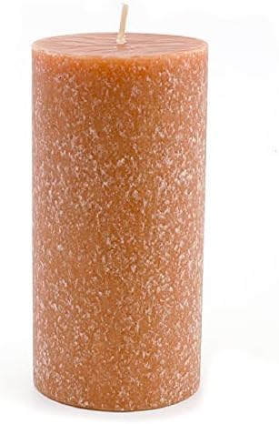 Root Candles 33619 Unscented Timberline Pillar Candle in Rust