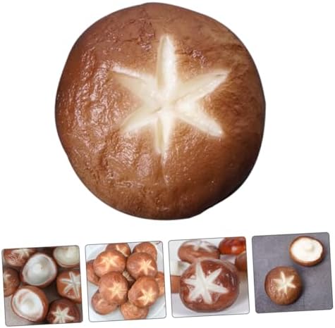 5pcs Fake Shiitake Mushroom Models for Photography Props