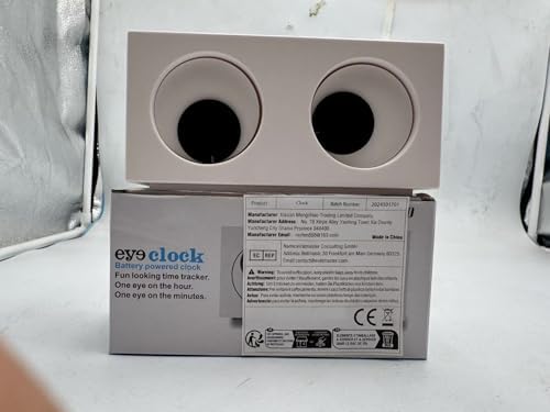 Rotating Eyes Clock for Kids and Home Dcor