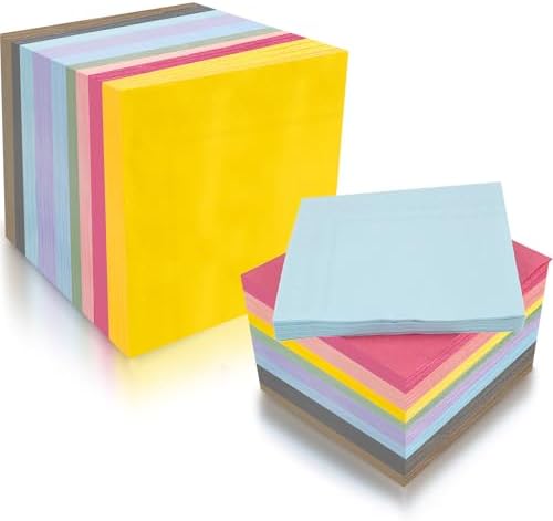 MITINU Cocktail Napkin Paper 9 Colors