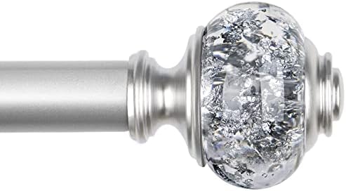 2 Pack Window Finials for 1 or 78 Inch Curtain Rods