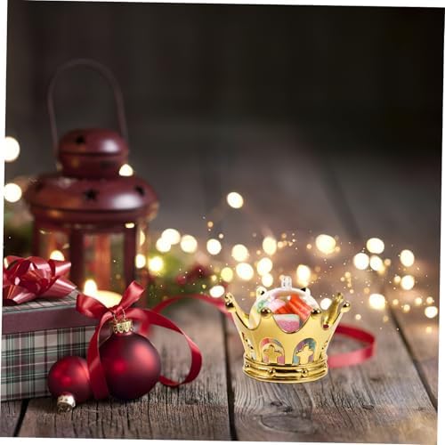MAGICLULU 12pcs Luxury Crown Candy Boxes for Birthday and Wedding Favors