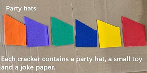 10 Inch Christmas Party Favor Pack of 6 with Hat Joke Toy