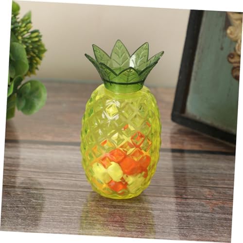 ABOOFAN 12Pcs Pineapple Candy Boxes Plastic Party Favor Containers