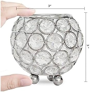Silver Candle Holder for Elegant Centerpieces