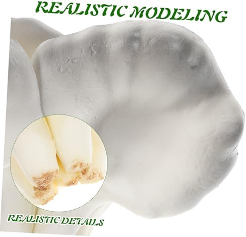 Realistic Artificial Oyster Mushrooms Photo Prop