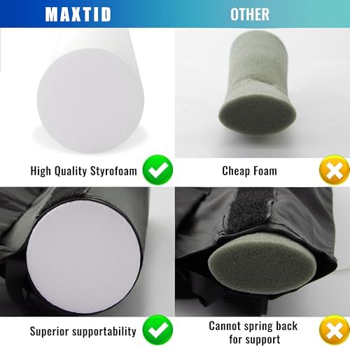 MAXTID Large Door Draft Stopper 36 Black
