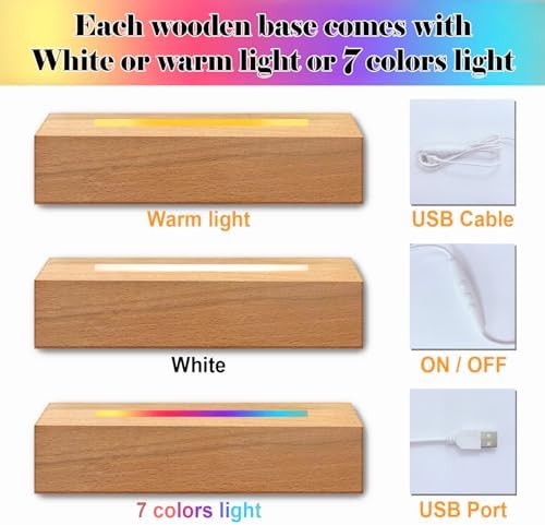 Personalized Love Photo Frame with Night Light