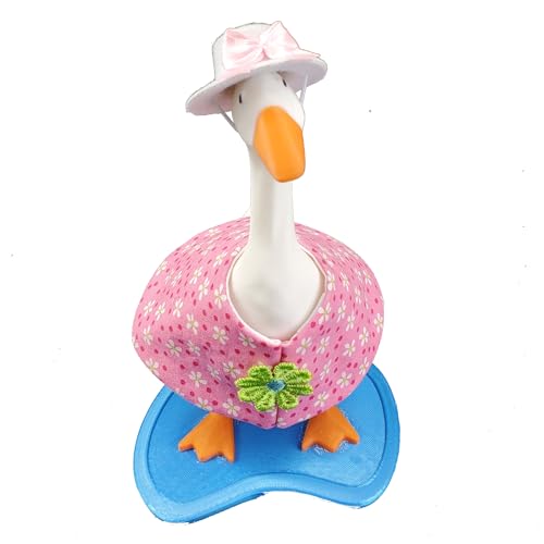 Pink Flower Outfit for 7 Inch Desk Goose