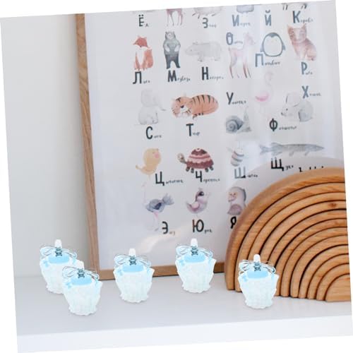 12pcs Bottle Shaped Candy Boxes for Shower Favors and Party Treats