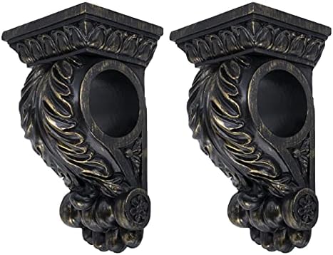 MERIVILLE Chatecu Drapery Sconce 2Pcs Burnt Gold