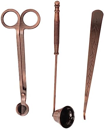 3 in 1 Candle Care Kit with Trimmer Snuffer Dipper