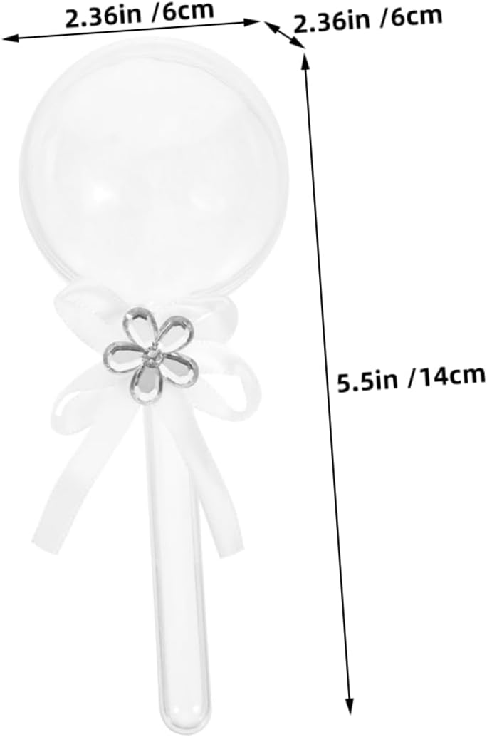 24pcs Transparent Fairy Stick Candy Boxes for Parties and Events