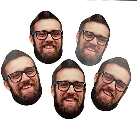 Custom Face Cutouts for Parties 6pcs Set