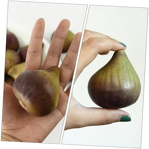 ABOOFAN 5Pcs Artificial Fig Fruit Models Decorative Props